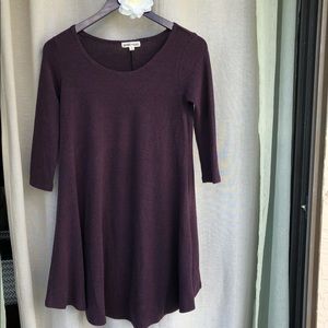 Plum 3/4 sleeve Tunic